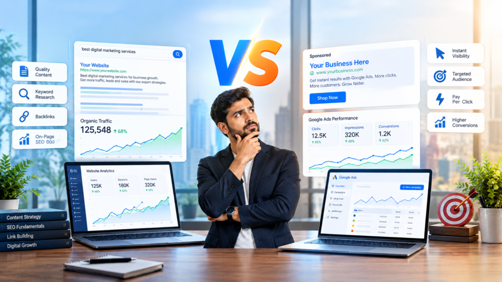 SEO vs Google Ads Which Is Better for Your Business